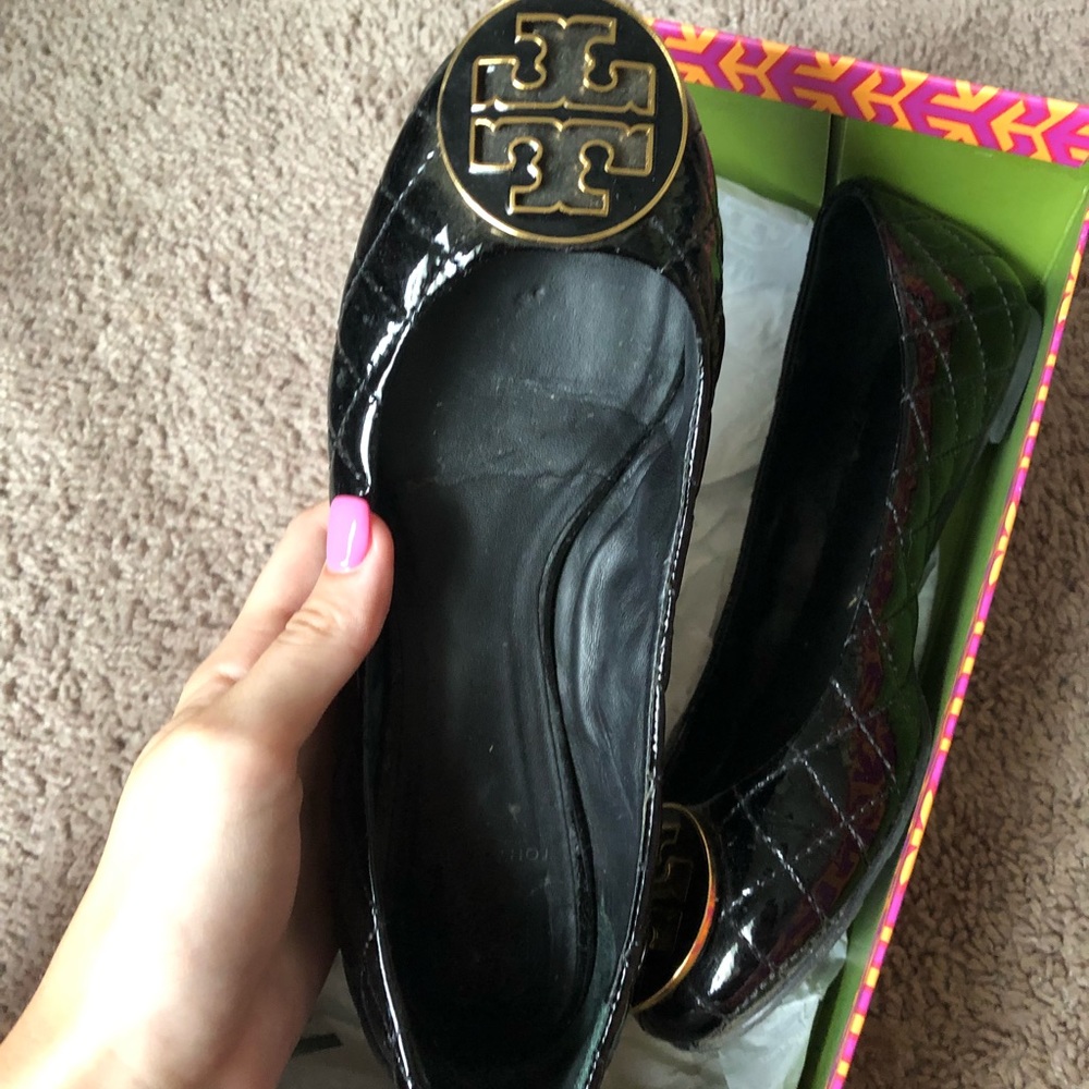 Tory Burch Quinn Ballet- Patent